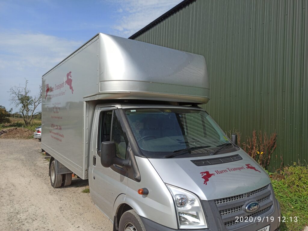 Hares Transport Van - Storage